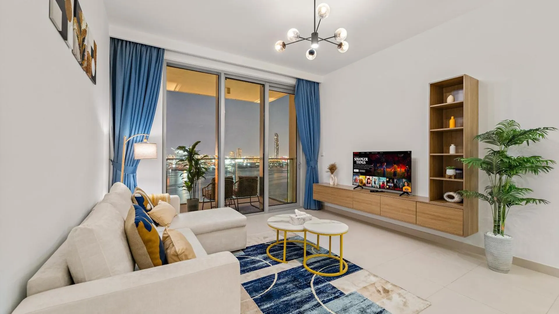 Apartmán Cozy 1Br With Balcony & Panoramic Creek Harbour Views Dubaj 0*,  Spojené arabské emiráty
