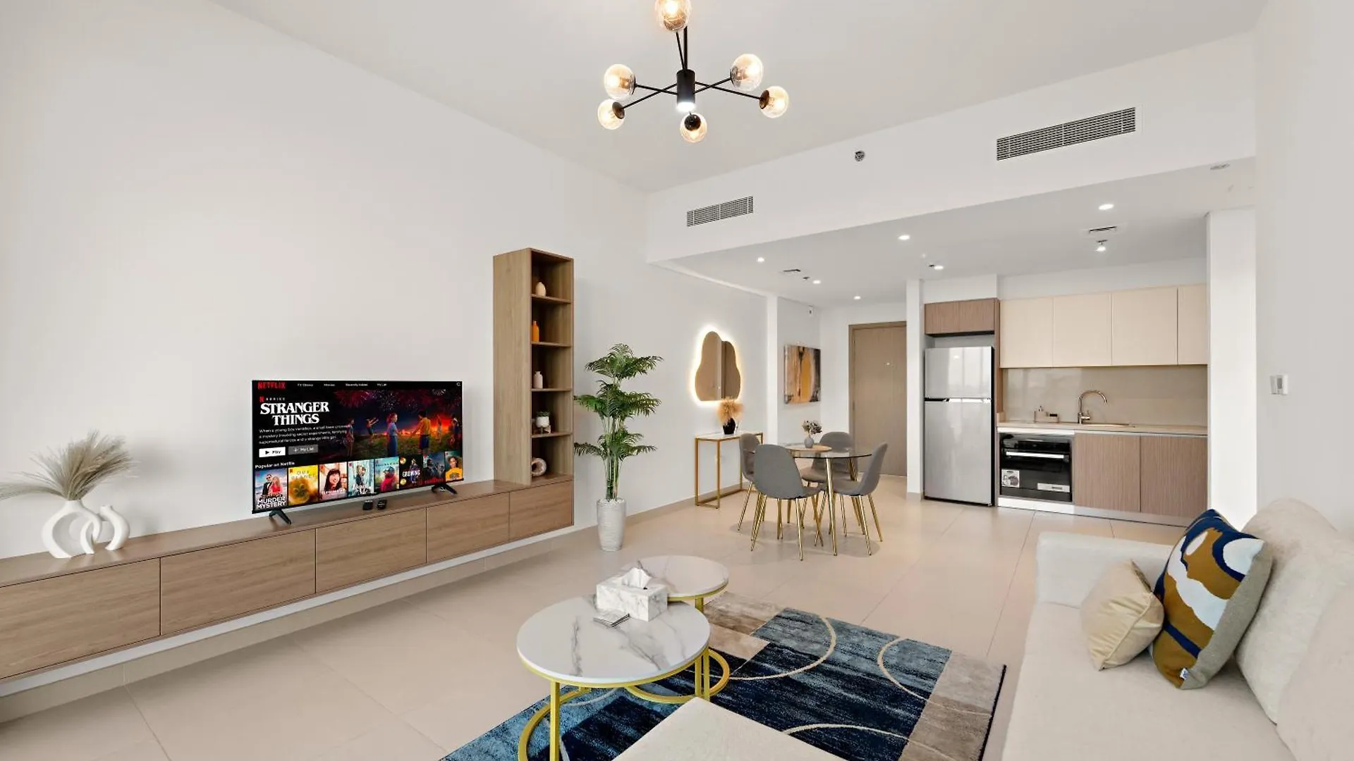 Apartmán Cozy 1Br With Balcony & Panoramic Creek Harbour Views Dubaj